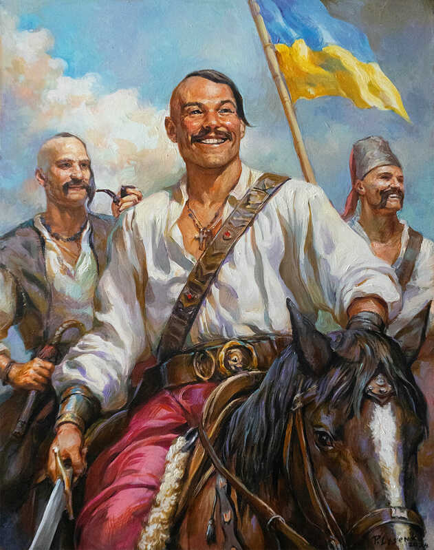 Petr Lysenko | «Ехали козаки» (2024) | Available for Sale | Artsy